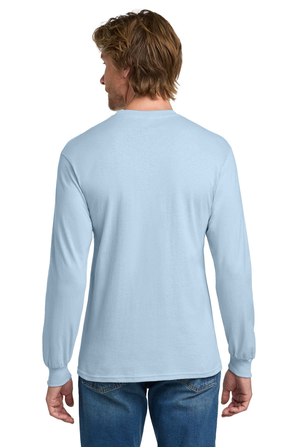 Gildan - Heavy Cotton 100% Cotton Long Sleeve T-Shirt.  5400