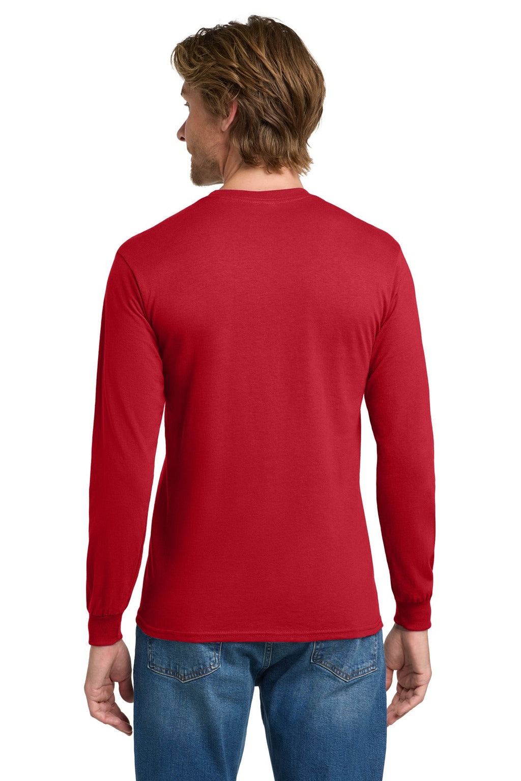 Gildan - Heavy Cotton 100% Cotton Long Sleeve T-Shirt.  5400