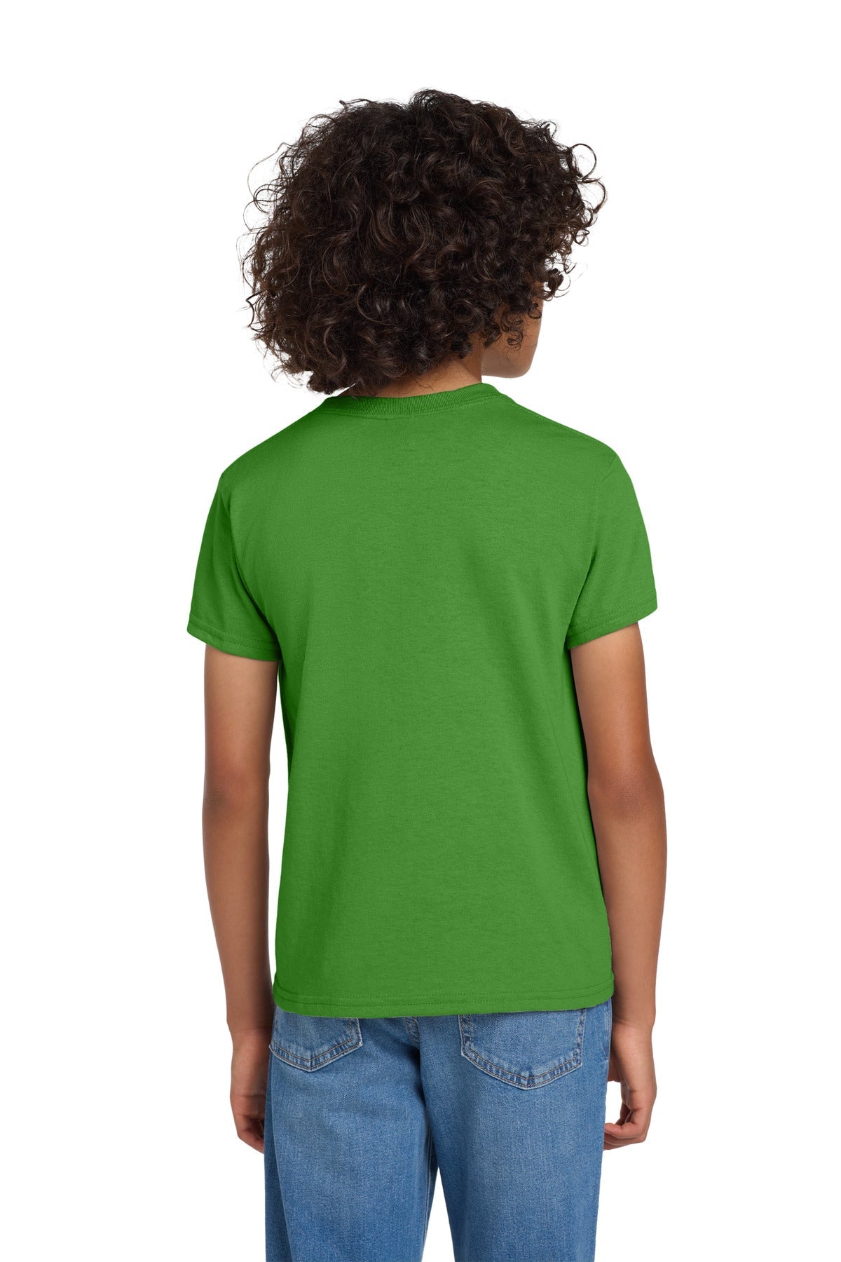 Gildan Youth DryBlend 50 Cotton/50 Poly T-Shirt.  8000B